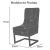 Cadeira Sala Estar Base Dourada Valentina Suede - Mazzero Decor