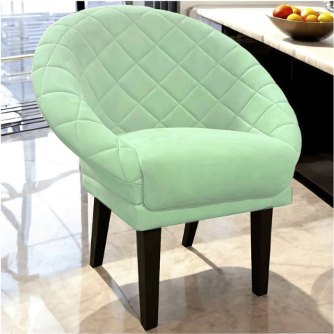 Cadeira Sala de Estar Liz Veludo - comprar online