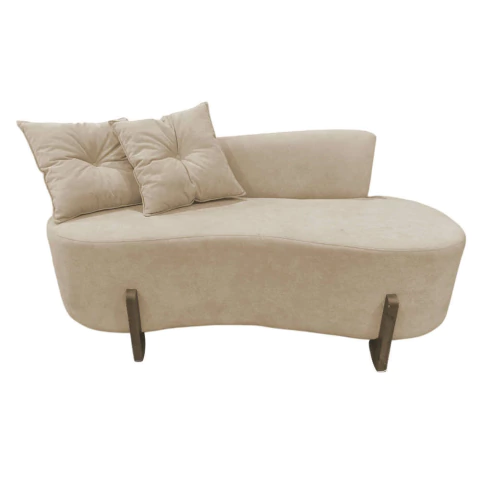 Namoradeira Sofá Feijão Luna Orgânica Bouclé - comprar online