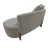 Namoradeira Sofá Feijão Luna Orgânica Linho - Mazzero Decor