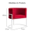 Kit 2 Poltronas Decorativa Luana Base Branca Veludo