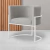 Kit 2 Poltronas Decorativa Luana Base Branca Veludo - Mazzero Decor