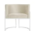 Kit 2 Poltronas Decorativa Luana Base Branca Veludo - loja online