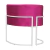 Imagem do Kit 2 Poltronas Decorativa Luana Base Branca Veludo