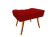 Puff Retangular Decorativo Nina Suede - loja online