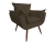 Poltrona Decorativa Opala Suede Estampado na internet