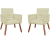 Kit 2 Poltronas Decorativa Camila Suede - loja online