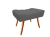 Imagem do Puff Retangular Decorativo Nina Suede