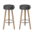 Kit 2 Banquetas Banco Alto Londres Couro - loja online