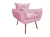 Poltrona Decorativa Opala Suede Estampado