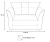 Kit Namoradeira + 2 Poltronas Isis Couro - Mazzero Decor