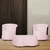 Imagem do Kit 2 Poltronas + Puff Beatriz Composê Couro Marrom Veludo