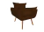 Poltrona Decorativa Opala Suede Estampado - loja online