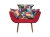 Imagem do Poltrona Decorativa Opala Suede Estampado