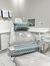 Kit Conforto - Branco com Texturas Verdes (Pronto Envio)