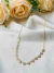 Choker Coração Diamantado Folheado a Ouro 18K