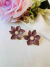 Brinco Flor Esmaltado Jane