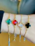 Imagem do Pulseira Trevo Cristal Folheada a Ouro 18k com 2 Milésimos