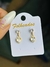 Brinco Coraçãozinho Zircônia Folheados a Ouro 18k - comprar online