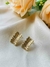 Brinco Casco Trabalhado Folheado a Ouro 18K