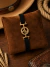 Choker Pingente de Cavalo Courino Preto