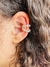 Piercing Fake 2 Voltinhas de Bolinha Folheado a Prata 925 - comprar online