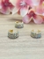 Piercing Fake 3 Voltinhas Strass Boreal Folheado a Ouro 18K