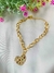 Pulseira Coração com Zircônia Cristal Folheado a Ouro 18K - comprar online