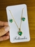 Kit Coração Zircônia Folheado a Ouro 18K - loja online