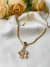 Colar Dourado Aurora