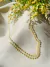 Choker Dourada Cristaizinhos Trabalhado Folheado a Ouro 18K na internet
