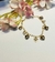 Pulseira Coração e Espiral Folheado a Ouro 18K - comprar online