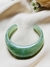 Bracelete Oval de Acrílico Translúcido Marmorizado - loja online