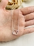 Pulseira de Trevo P Pedra Cristal Folheados a Prata 925 - Cah Folheados