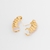 Brinco Ear Cuff Folheado a Ouro 18k na internet