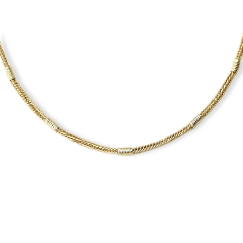 Chocker Dourada Diamantada