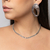 CHOKER PRATEADA ESPINHA DE PEIXE