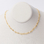 CHOKER DOURADA CORAÇÃO MINI VAZADO - TASSE - acessórios por Laís Brito