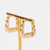 Brinco Argola Torcida Folheado a Ouro 18k - comprar online