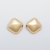 Brinco Maxi Qadrado Dourado - comprar online