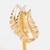 Brinco Gota Vazado Folheado a Ouro 18k - comprar online