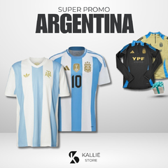 PROMO Argentina 2 Camisetas + 1 Buzo de REGALO