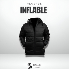Campera Inflable Con Capucha