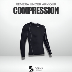 Remera Under Armour Compression Manga Larga