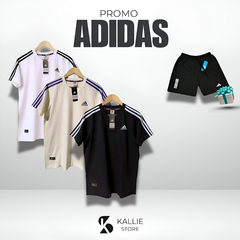 PROMO ADIDAS Remera Importada + Short de Regalo