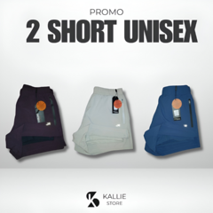 PROMO 2 Shorts Unisex con Calza