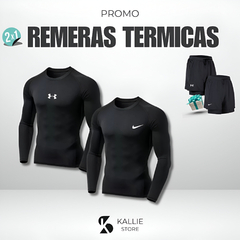 2x1 Remeras Termicas + 2 Short de REGALO - comprar online