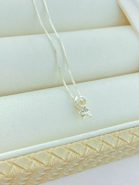 COLAR FILHOS DELICADO MENINO - PRATA 925