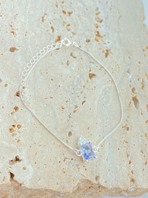 PULSEIRA PONTO DE LUZ QUADRADO LILÁS