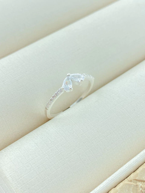 ANEL DUAS GOTINHAS CRAVEJADO